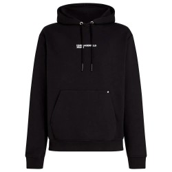 Суичър Karl lagerfeld A4M20063 Regular Vertical Logo hoodie - Black (Black) суичър,мъжки,пуловери,karl,lagerfeld,a4m20063,regular,vertical,logo,hoodie,black,(black)