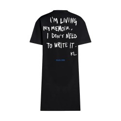 рокля,дамски,поли,и,рокли,karl,lagerfeld,a4w13054,karlism,short,sleeve,short,dress,black,(black)