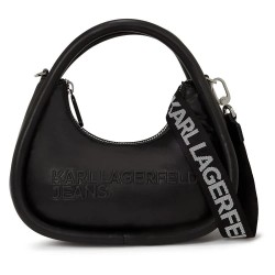 Чанта за през рамо Karl lagerfeld A4W30152FFY shoulder bag - Black (Black) чанта,за,през,рамо,всички,чанти,karl,lagerfeld,a4w30152ffy,shoulder,bag,black,(black)