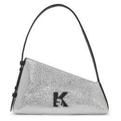 чанта,за,през,рамо,всички,чанти,karl,lagerfeld,a4w30155,geo,shiny,shoulder,bag,silver,(silver)