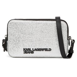 всички,чанти,karl,lagerfeld,jeans,a4w30246,metal,logo,crossbody,silver,(silver)