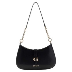 чанта,за,през,рамо,всички,чанти,guess,carrie,top,shoulder,bag,black,(black)