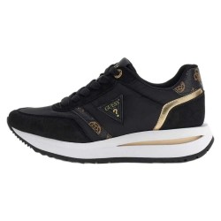 Маратонки Guess Eagar trainers - Black (Black Brown) маратонки,мъжки,маратонки,дамски,маратонки,guess,eagar,trainers,black,(black,brown)