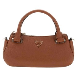 Чанта Guess Evie Mini Satchel bag - Brown (Cognac) чанта,всички,чанти,guess,evie,mini,satchel,bag,brown,(cognac)