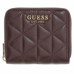 портфейли,и,портмонета,guess,paisleigh,slg,small,wallet,brown,(espresso)