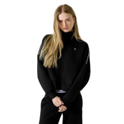 блуза,дамски,блузи,guess,jeans,w6rq10kd122,full,zip,sweatshirt,black,(jet,black,a996)