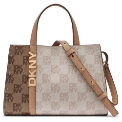 чанта,всички,чанти,dkny,avril,small,satchel,bag,brown,(cappuccino,combo)