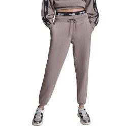 анцуг,мъжки,панталони,дамски,панталони,dkny,classic,logo,sweat,pants,grey,(mushroom)