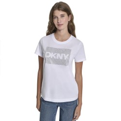 тениска,мъжки,тениски,дамски,тениски,dkny,dj6t1701,boxy,fit,short,sleeve,t,shirt,white,(white,silver)