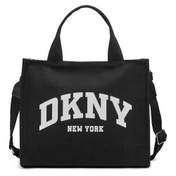 чанта,всички,чанти,dkny,hadlee,mid,tote,bag,black,(black,silver)