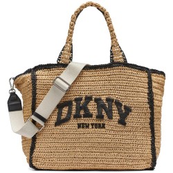 чанта,всички,чанти,dkny,hadlee,mid,tote,bag,beige,(natural,black)