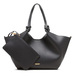 чанта,всички,чанти,dkny,paula,mid,tote,bag,black,(black,gold)