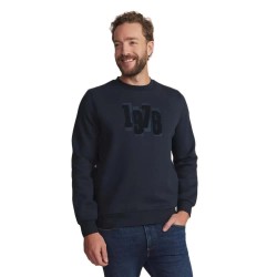 Блуза Tbs Abramron sweatshirt - Blue (Marine Blue) блуза,мъжки,пуловери,tbs,abramron,sweatshirt,blue,(marine,blue)
