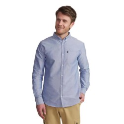 Риза с дълъг ръкав Tbs Bradyche long sleeve shirt - Blue (Chambray Blue) риза,с,дълъг,ръкав,мъжки,ризи,tbs,bradyche,long,sleeve,shirt,blue,(chambray,blue)