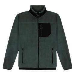 блуза,мъжки,пуловери,tbs,cadenzip,full,zip,sweatshirt,green,(sapin,green)