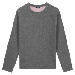 Блуза Tbs Piarapul sweater - Grey (Grey Chine Grey) блуза,мъжки,пуловери,дамски,пуловери,tbs,piarapul,sweater,grey,(grey,chine,grey)