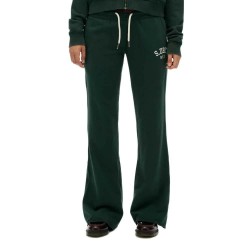 анцуг,дамски,панталони,superdry,athletic,embroidered,flare,sweat,pants,green,(enamel,green)