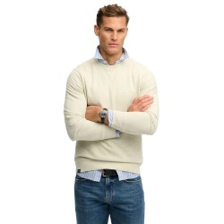 блуза,мъжки,пуловери,superdry,classic,essential,sweatshirt,beige,yellow,(silver,birch)