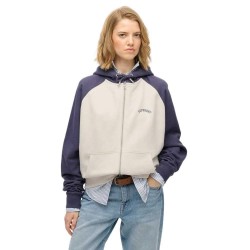 блуза,дамски,блузи,superdry,essential,logo,oversized,raglan,full,zip,sweatshirt,beige,blue,(desert,bone,ow,mariner,navy)