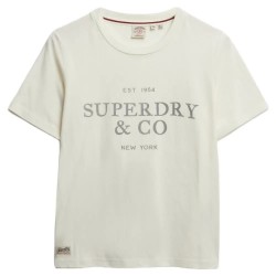 тениска,мъжки,тениски,дамски,тениски,superdry,luxe,casual,relaxed,short,sleeve,t,shirt,beige,(cream)