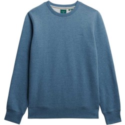 блуза,мъжки,пуловери,superdry,vintage,logo,embroidered,sweatshirt,blue,(bluestone,marl)
