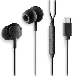 слушалки,слушалки,ngs,crossstepblack,con,micrófono,usb,tipo,c,earphones,black,(black)