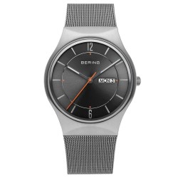 Часовник Bering 11938-007DD 3ATM 46mm watch - Silver (Grey / Sapphire) часовник,часовници,bering,11938,007dd,3atm,46mm,watch,silver,(grey,sapphire)