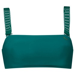 дамски,бански,костюми,puma,bandeau,bikini,top,green,(emerald,ice)