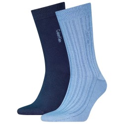 Чорапи Calvin klein 701237870 socks 2 pairs - Blue (Sky Blue) чорапи,мъжки,чорапи,calvin,klein,701237870,socks,2,pairs,blue,(sky,blue)