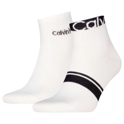 Чорапи Calvin klein 701237874 socks 2 pairs - White (White) чорапи,мъжки,чорапи,calvin,klein,701237874,socks,2,pairs,white,(white)