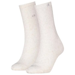 Чорапи Calvin klein 701238803 socks 2 pairs - White (White) чорапи,дамски,чорапи,calvin,klein,701238803,socks,2,pairs,white,(white)