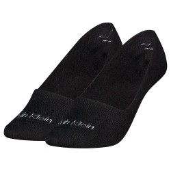 Чорапи Calvin klein 701239295 no show socks 2 pairs - Black (Black) чорапи,дамски,чорапи,calvin,klein,701239295,no,show,socks,2,pairs,black,(black)