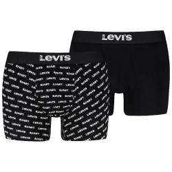 Боксерки Levi´s ® 701238012 boxers 2 units - Black (Black) боксерки,мъжко,бельо,levi´s,®,701238012,boxers,2,units,black,(black)