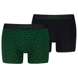 боксерки,мъжко,бельо,levi´s,®,701238012,boxers,2,units,green,black,(green,black)