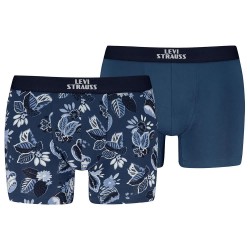 Боксерки Levi´s ® 701238424 boxers 2 units - Blue (Blue / Multicolor) боксерки,мъжко,бельо,levi´s,®,701238424,boxers,2,units,blue,(blue,multicolor)