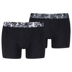 Боксерки Levi´s ® 701238425 boxers 2 units - Black (Black / Grey) боксерки,мъжко,бельо,levi´s,®,701238425,boxers,2,units,black,(black,grey)