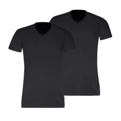 Levi´s ® 701238694 short sleeve V neck base layer 2 units - Black (Jet Black) мъжко,бельо,levi´s,®,701238694,short,sleeve,v,neck,base,layer,2,units,black,(jet,black)
