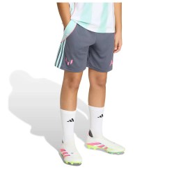 Къси панталони Adidas Messi shorts - Grey (Aurora Onix) къси,панталони,мъжки,панталони,дамски,панталони,adidas,messi,shorts,grey,(aurora,onix)