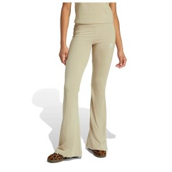 Клин Adidas Originals Essentials Rib Flared leggings - Beige (Stone Khaki) клин,дамски,клинове,дамски,чорапогащи,и,клинове,adidas,originals,essentials,rib,flared,leggings,beige,(stone,khaki)