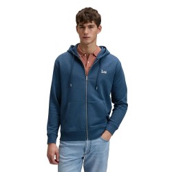 блуза,мъжки,пуловери,lee,112376392,regular,fit,full,zip,sweatshirt,blue,(academy,blue)