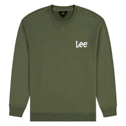 блуза,мъжки,пуловери,lee,112376437,regular,fit,sweatshirt,green,(lichen,olive)