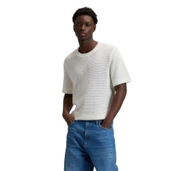 блуза,мъжки,пуловери,дамски,пуловери,lee,112376441,short,sleeve,sweater,white,(natural)