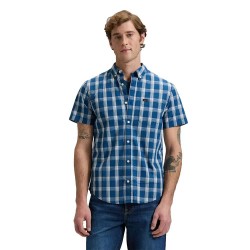риза,с,къс,ръкав,дамски,ризи,мъжки,ризи,lee,112376549,short,sleeve,shirt,blue,(deep,sea,plaid)