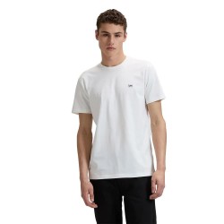 Тениска Lee 112376605 short sleeve T-shirt - White (White) тениска,мъжки,тениски,дамски,тениски,lee,112376605,short,sleeve,t,shirt,white,(white)