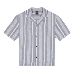 Риза с дълъг ръкав Lee 112378529 long sleeve shirt - Grey (Academy Blue Stripe) риза,с,дълъг,ръкав,дамски,ризи,мъжки,ризи,lee,112378529,long,sleeve,shirt,grey,(academy,blue,stripe)
