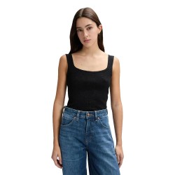 Тениска Lee 112379254 sleeveless T-shirt - Black (Black) тениска,мъжки,тениски,дамски,тениски,lee,112379254,sleeveless,t,shirt,black,(black)