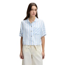 риза,с,къс,ръкав,дамски,ризи,мъжки,ризи,lee,resort,short,sleeve,shirt,blue,(sea,mist,stripe)