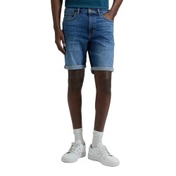 Къси панталони Lee Rider Slim Fit denim shorts - Blue (Bundy) къси,панталони,мъжки,панталони,дамски,панталони,lee,rider,slim,fit,denim,shorts,blue,(bundy)