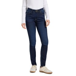 Дънки Lee Scarlett Skinny Fit high waist jeans - Blue (Bestowed Upon) дънки,мъжки,панталони,дамски,панталони,lee,scarlett,skinny,fit,high,waist,jeans,blue,(bestowed,upon)