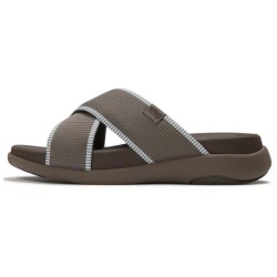 Сандали Fitflop F-Mode Go WR Webbing Cross sandals - Brown (Bungee Cord/Cloudy Blue) сандали,мъжки,сандали,fitflop,f,mode,go,wr,webbing,cross,sandals,brown,(bungee,cord,cloudy,blue)